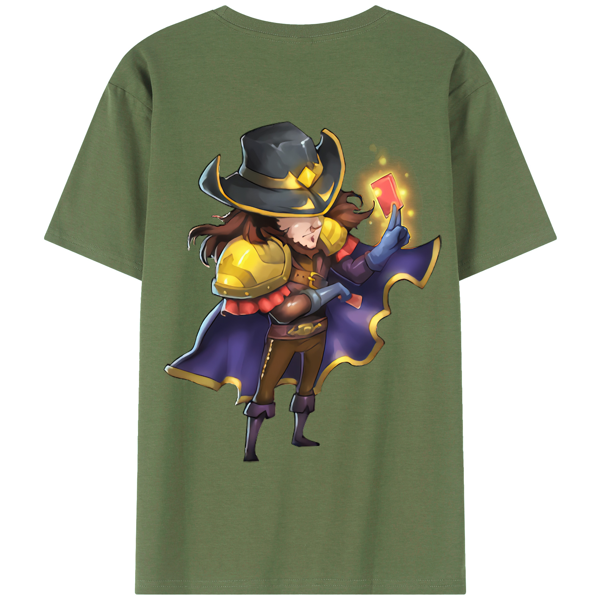 （画像用） リーグ・オブ・レジェンド League of Legends LOL 綿100％ メンズ半袖Tシャツ（バックプリント） 通気性